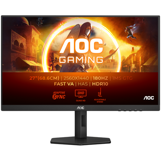 AOC Q27G4XN – 27″ QHD VA gaming monitor (180 Hz, HDR10)