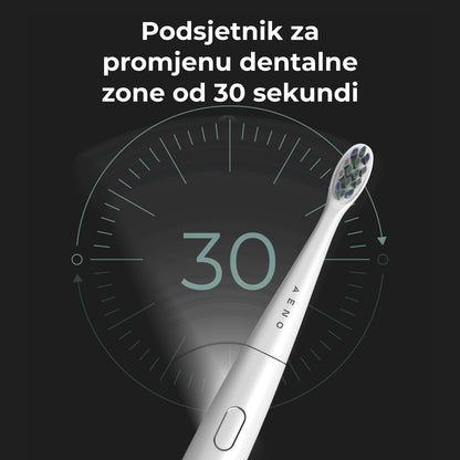 AENO Sonic DB8 – Električna četkica za zube (3-u-1 stomatološki set)