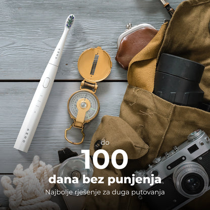 AENO Sonic DB8 – Električna četkica za zube (3-u-1 stomatološki set)