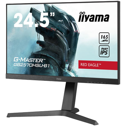 IIYAMA G-Master Red Eagle GB2570HSU-B1 – 24.5″ gaming monitor (165 Hz, 1 ms)