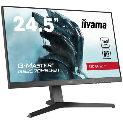 IIYAMA G-Master Red Eagle GB2570HSU-B1 – 24.5″ gaming monitor (165 Hz, 1 ms)